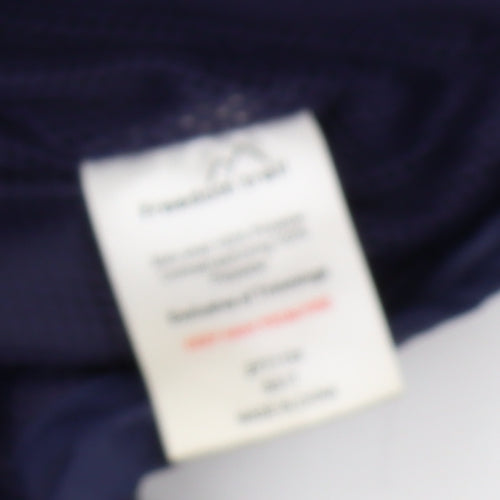 Freedom Trail Men's Blue Hooded Windbreaker 2XL