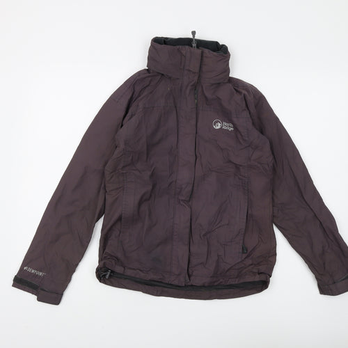 North Ridge Women's Purple Nylon Jacket Size 8