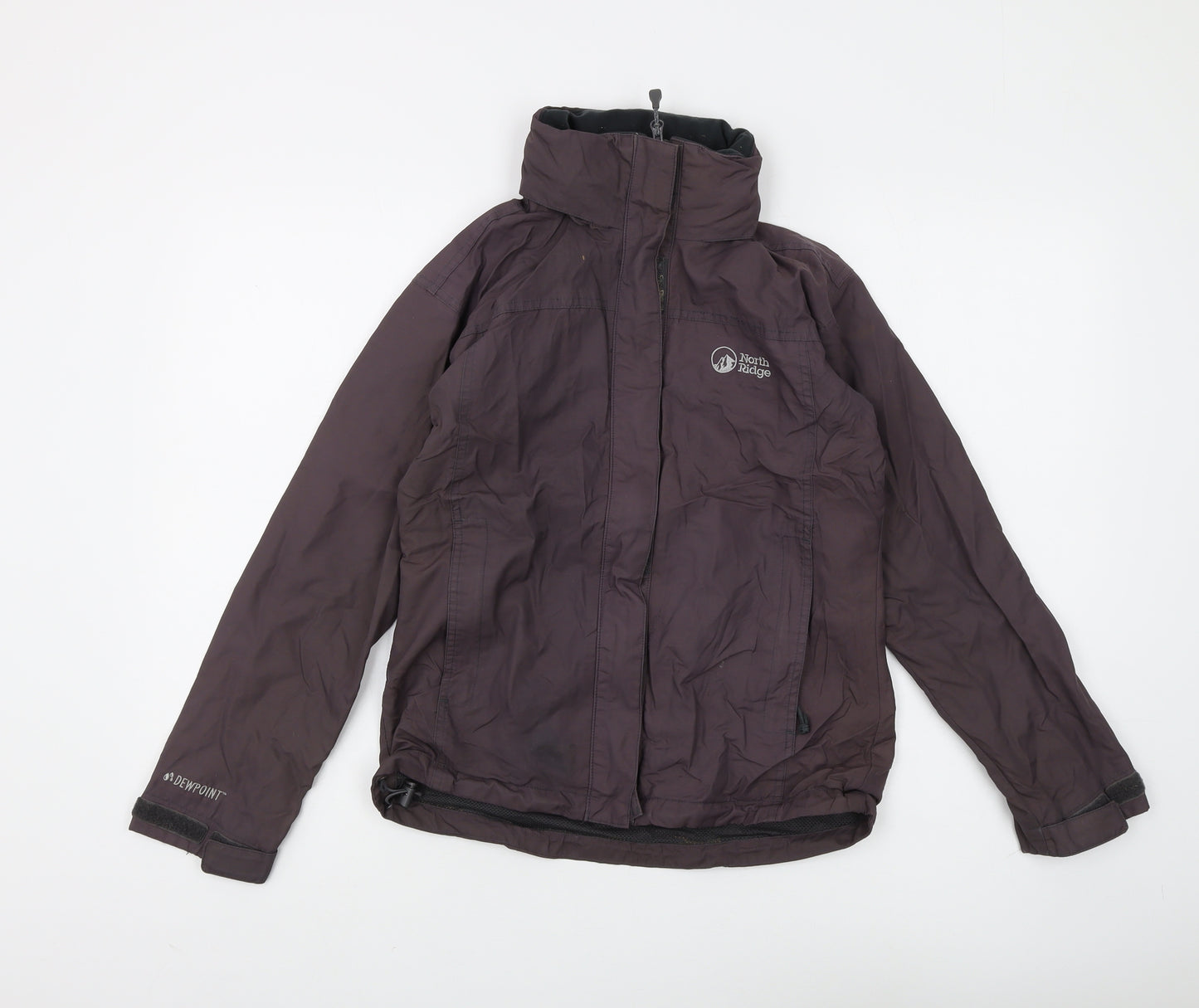 North Ridge Women's Purple Nylon Jacket Size 8