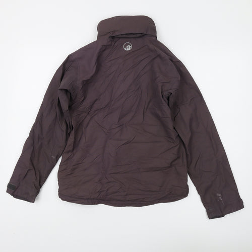 North Ridge Women's Purple Nylon Jacket Size 8