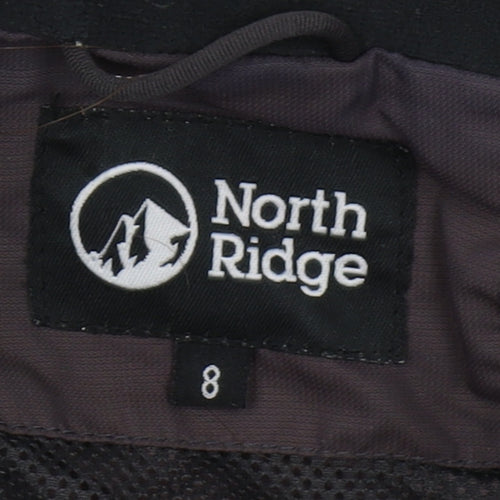 North Ridge Women's Purple Nylon Jacket Size 8