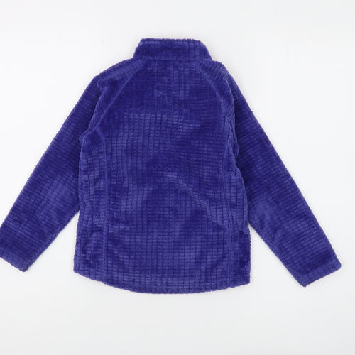 The Edge Boys Purple Full Zip Sweatshirt, Size 5-6 Years