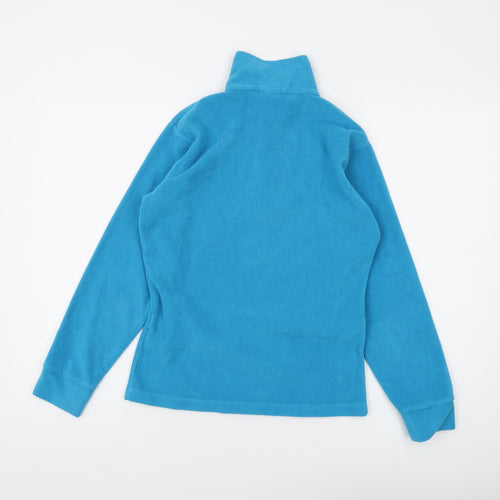 Trespass Women's Blue Henley Sweatshirt, Size S, Perfect for Outdoors