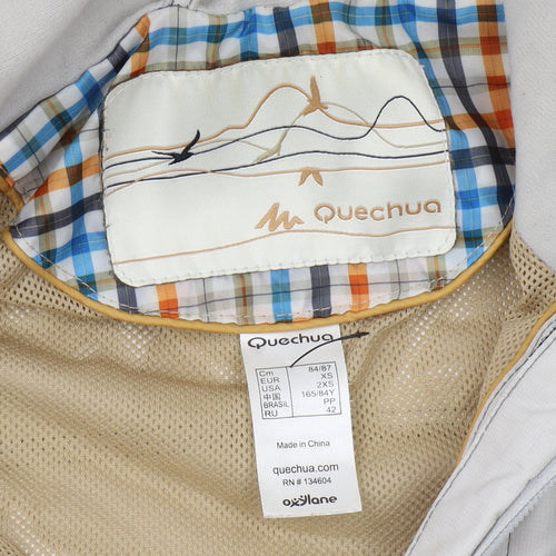 Quechua Women's Ivory XS Parka Jacket - Autumn/Winter Style