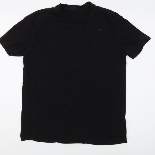 Hugo Boss Men's Black T-Shirt, Size S, Regular Fit