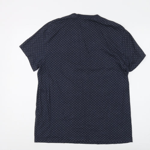 Jack Wills Men's Blue Polka Dot T-Shirt, Size M