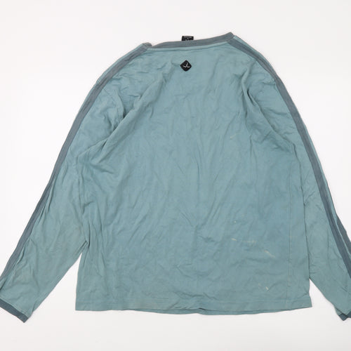 prAna Men's Green Long Sleeve T-Shirt Size L