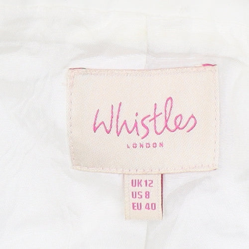 Whistles Women's Ivory Blazer, Size 12, Regular Fit