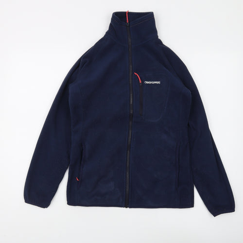 Craghoppers Women's Navy Full Zip Fleece Jacket UK 8