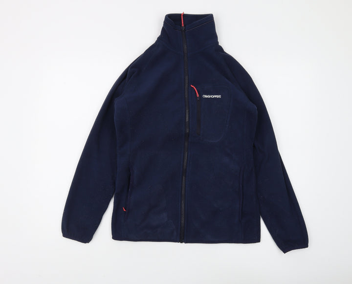 Craghoppers Women's Navy Full Zip Fleece Jacket UK 8
