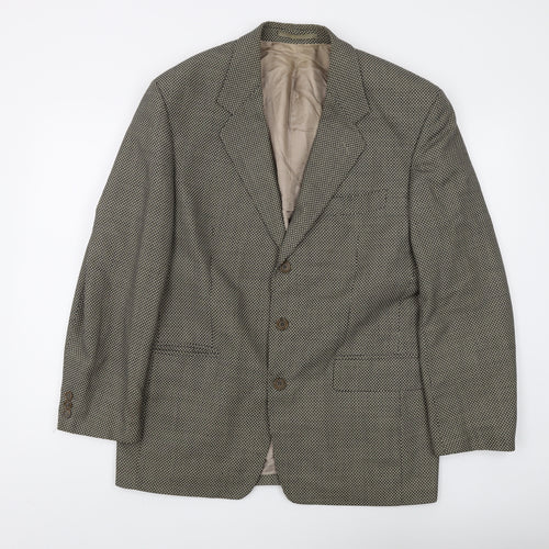 Van Gils Men's Brown Wool Blazer, Size 38R, Excellent
