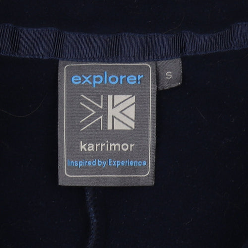 Karrimor Unisex Blue Full Zip Fleece Sweatshirt, Size S