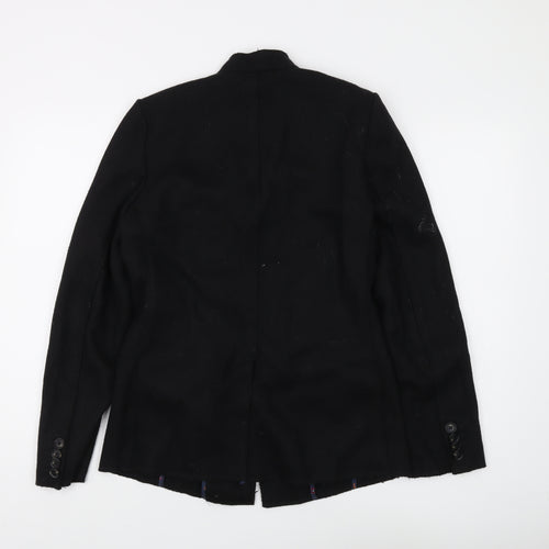 Gap Women's Black Wool Blend Blazer, Size S