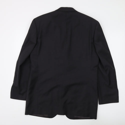 Cerruti Men's Black Blazer, Size M, Regular Fit, 38R