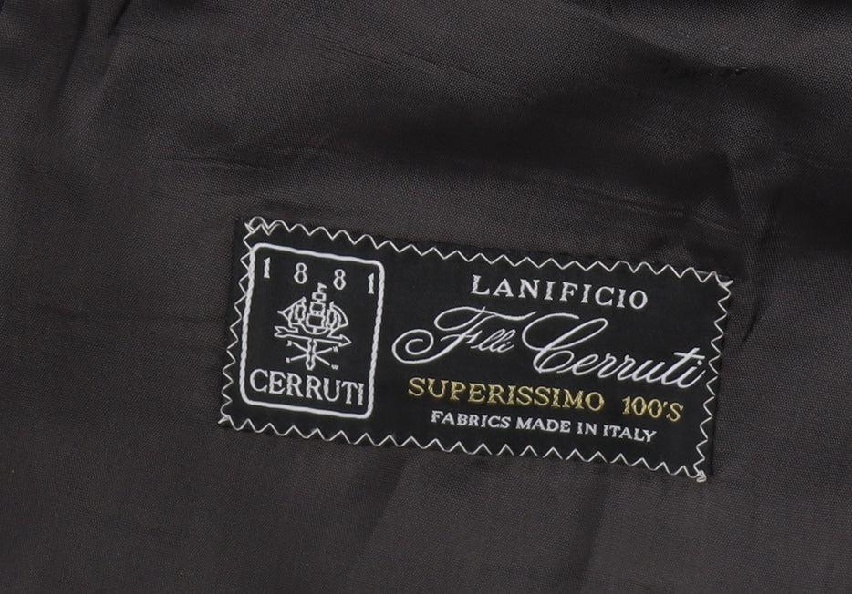 Cerruti Men's Black Blazer, Size M, Regular Fit, 38R
