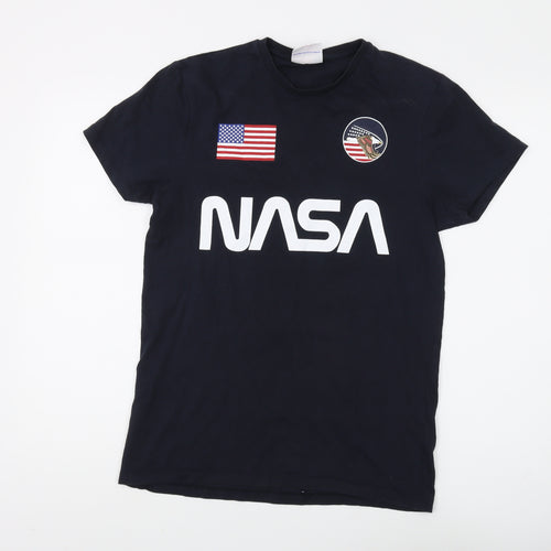 Primark NASA Men's Black M Space Graphic T-Shirt