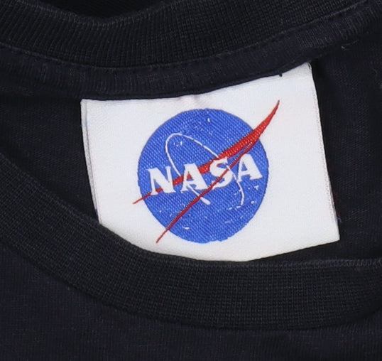 Primark NASA Men's Black M Space Graphic T-Shirt