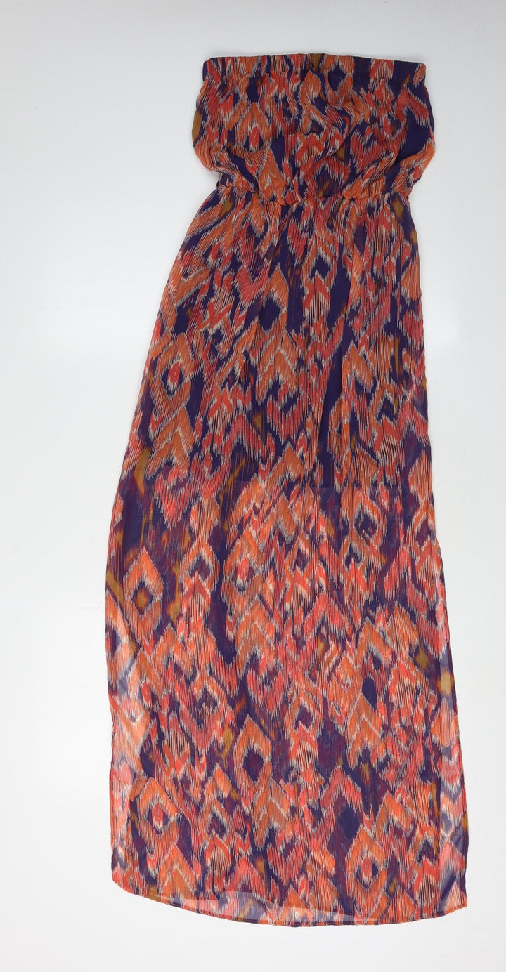 New Look Women's Multicoloured Geometric Jumper, Size 6