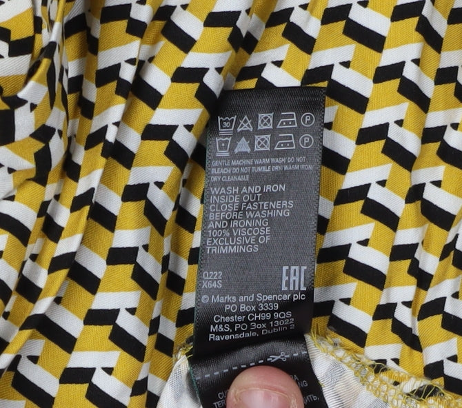 Marks and Spencer Women's Multicoloured Shirt Dress