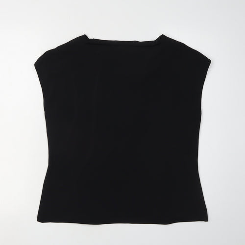 Next Black Women's Blouse - UK 14, Sleeveless, Polyester
