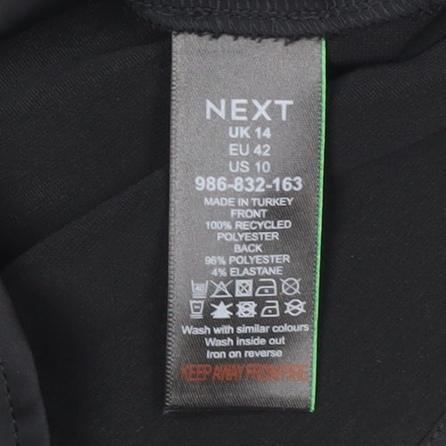 Next Black Women's Blouse - UK 14, Sleeveless, Polyester