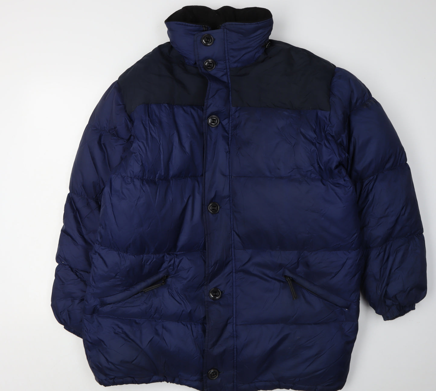 Blazer Sport Men's Blue Puffer Jacket, Size L, Winter