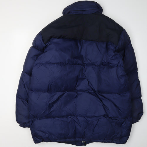 Blazer Sport Men's Blue Puffer Jacket, Size L, Winter