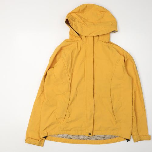Jack Murphy Women's Yellow Waterproof Rain Coat UK 12