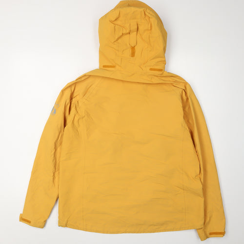 Jack Murphy Women's Yellow Waterproof Rain Coat UK 12