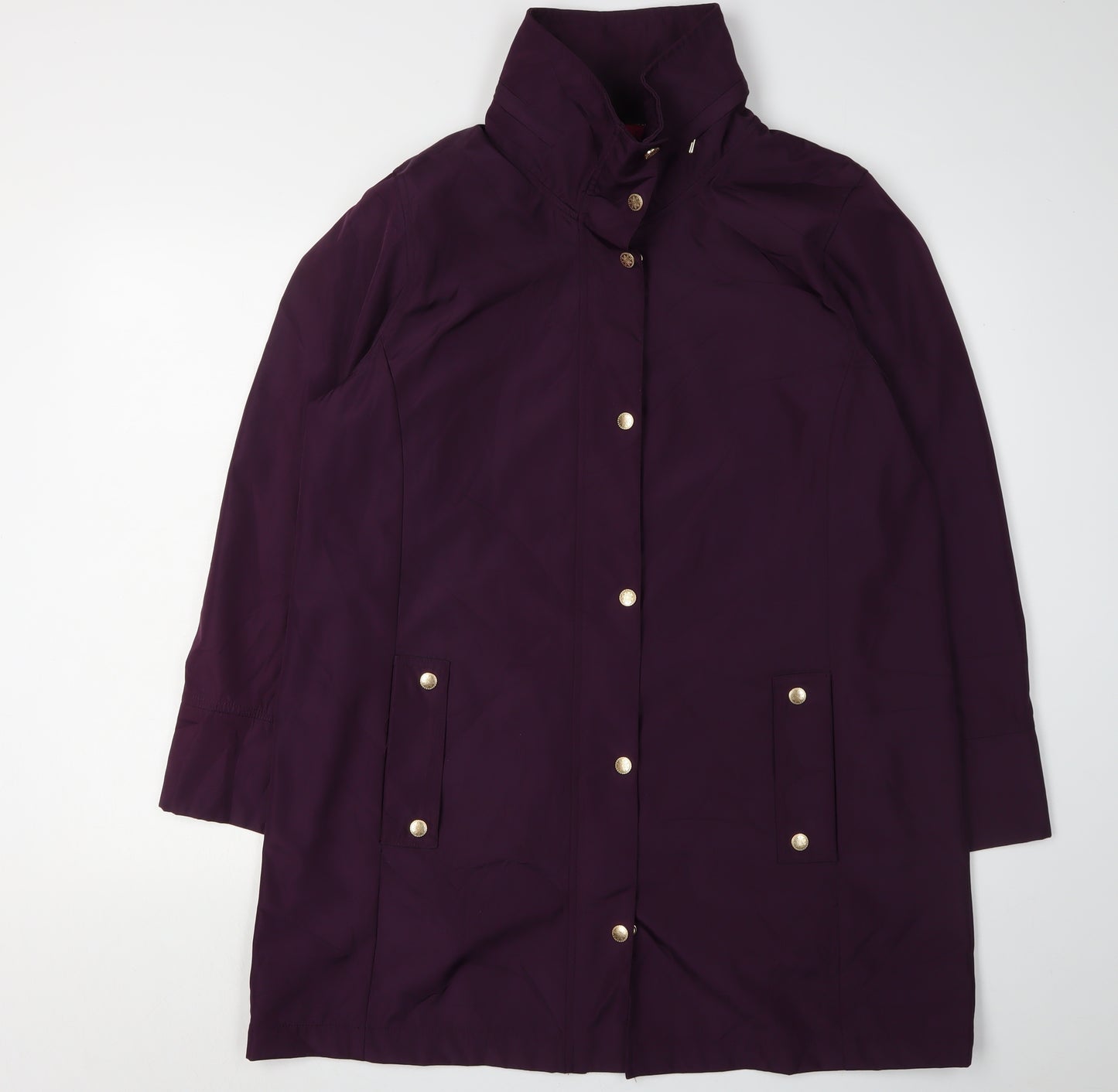 TIGI Women's Purple Rain Coat Size 14