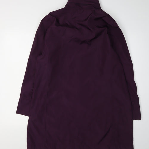 TIGI Women's Purple Rain Coat Size 14