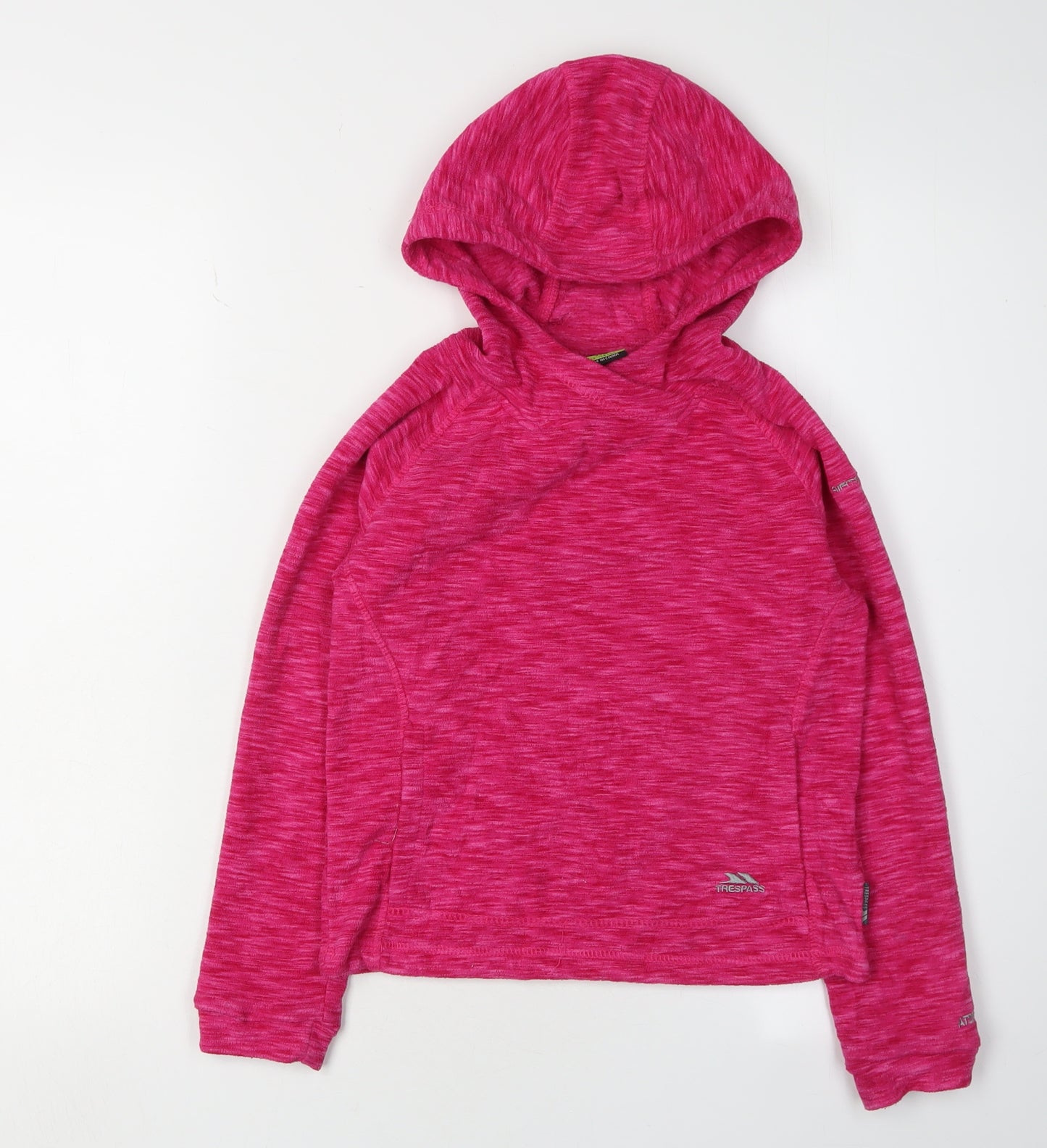 Trespass Girls Pink Pullover Hoodie - Size 7-8 Years