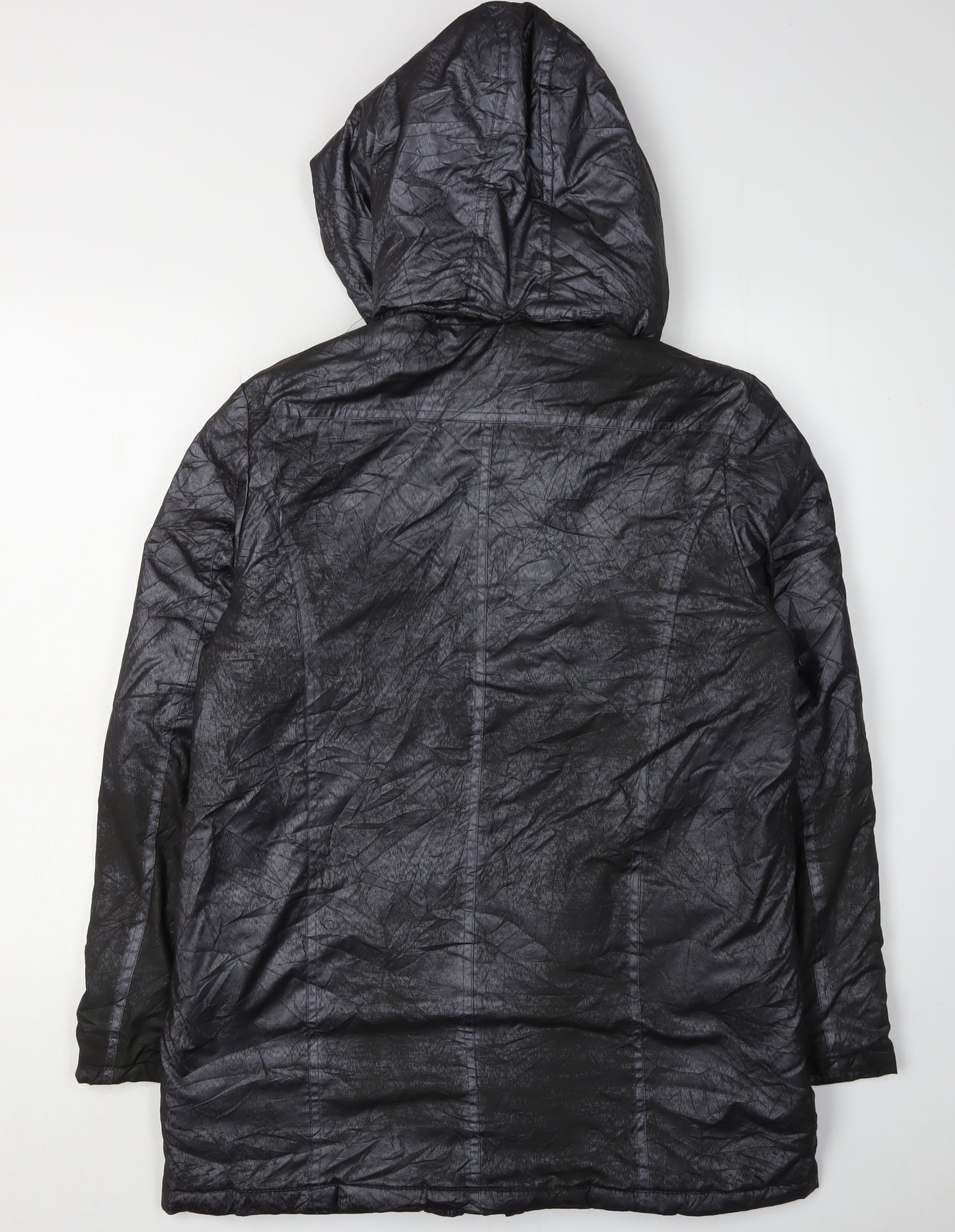Katherine Hammond Women's Black Parka Jacket S