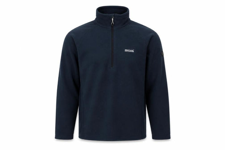Regatta Men's Blue 1/4 Zip Fleece Sweatshirt L