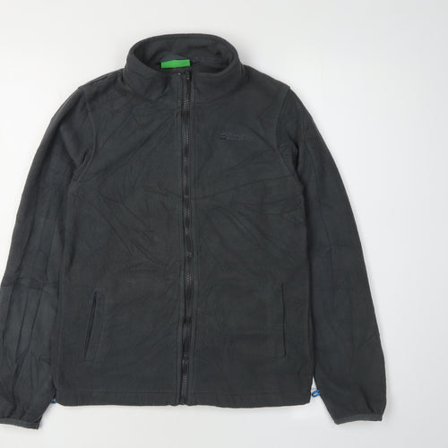 Mountain Warehouse Boys Black Jacket 11-12 Years Regular Fit
