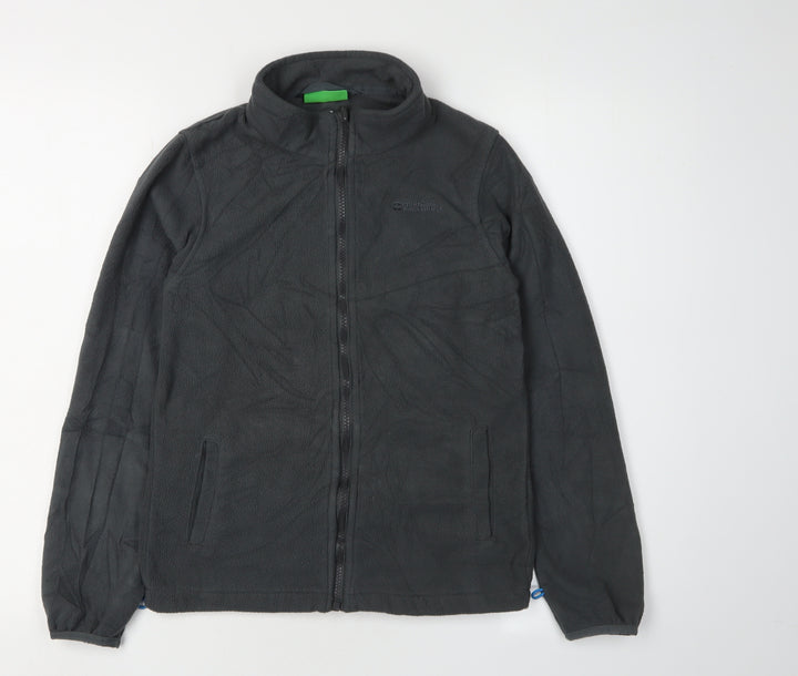 Mountain Warehouse Boys Black Jacket 11-12 Years Regular Fit