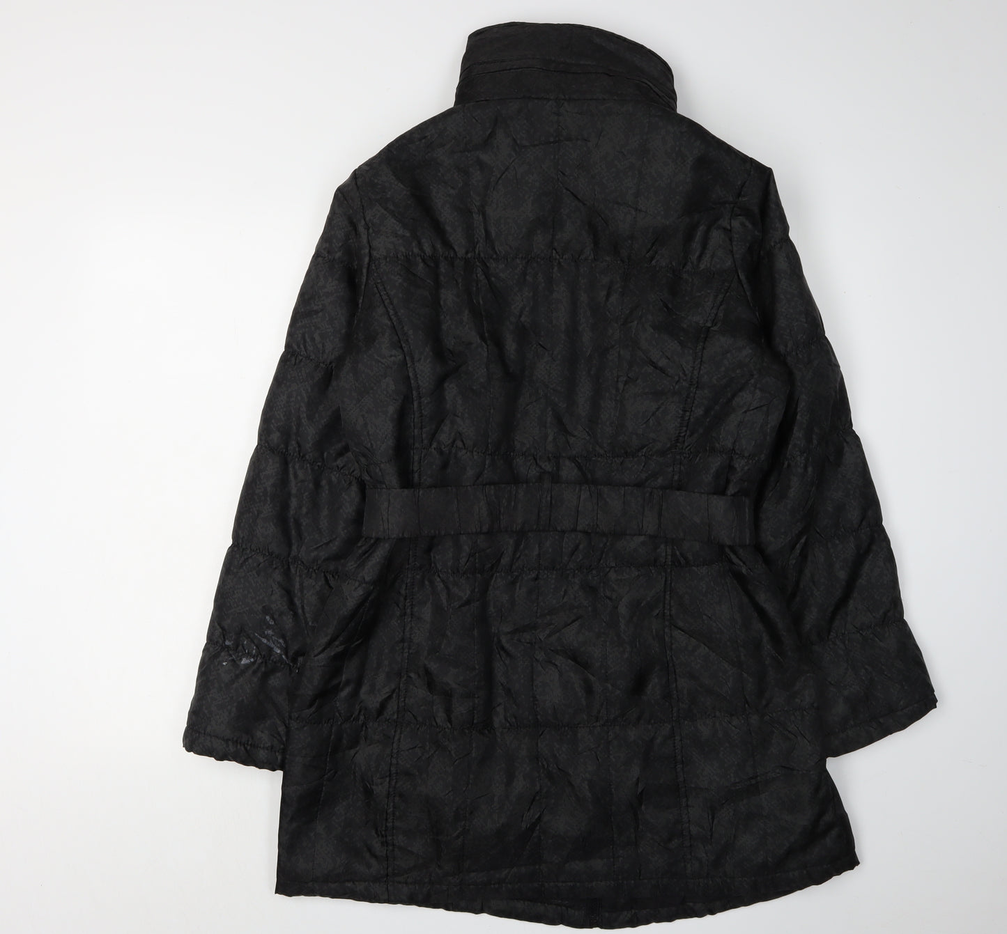 Marks and Spencer Women's Black Puffer Jacket - M