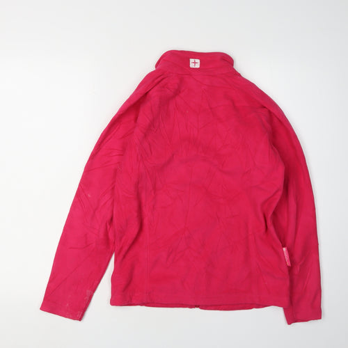 Mountain Warehouse Girls Pink Fleece Jacket 11-12 Years
