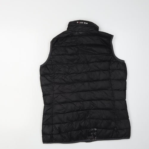 Regatta Women's Black Waistcoat Size 12 Zip Outdoor