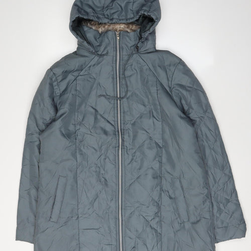Anne De Lancay Women's Grey Puffer Jacket M