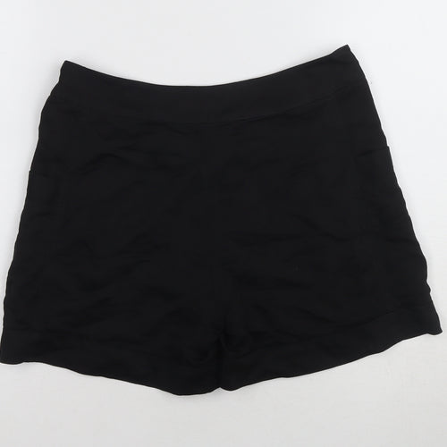Karen Millen Women's Black Denim Shorts Size 8 Casual
