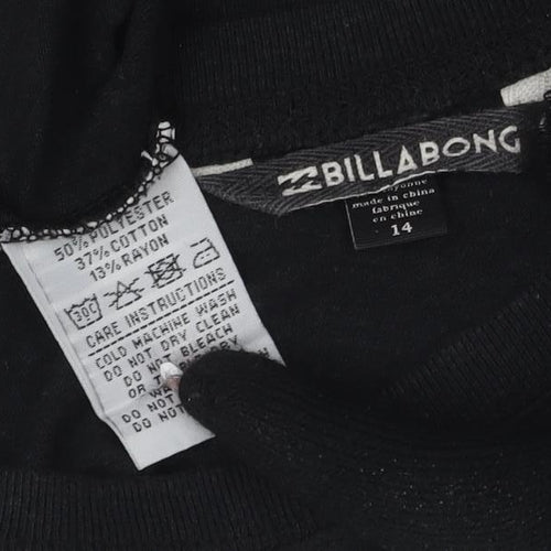 Zillah Bong Black Sleeveless T-Shirt, Size 14, Unisex Casual