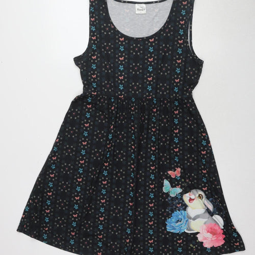 Bambi Women's Multicoloured A-Line Dress Size L