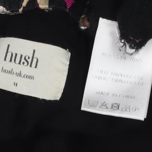 Hush Women's Multicoloured A-Line Skirt - Size 4
