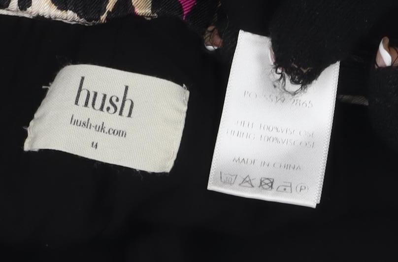 Hush Women's Multicoloured A-Line Skirt - Size 4