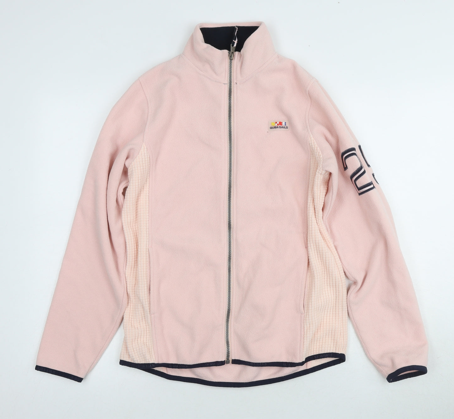 Quba Sails Women's Pink Fleece Jacket Size 12