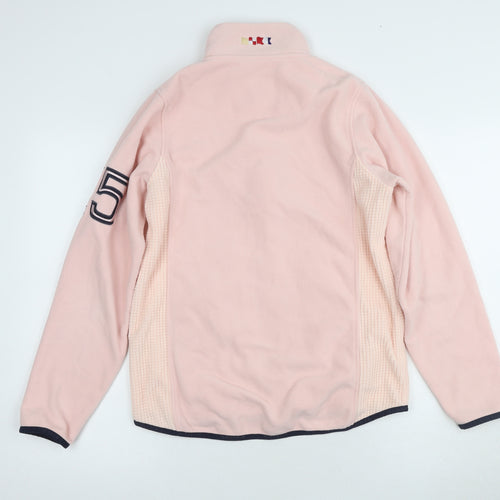 Quba Sails Women's Pink Fleece Jacket Size 12