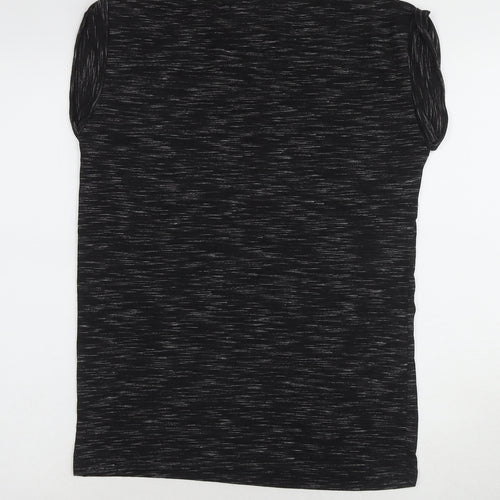 Disney Black Sleeveless T-Shirt, Size 8