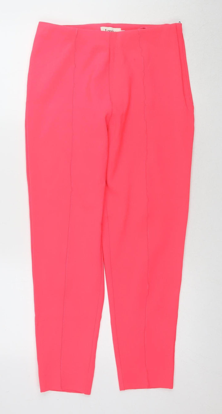Louche Women's Pink Trousers Size 10
