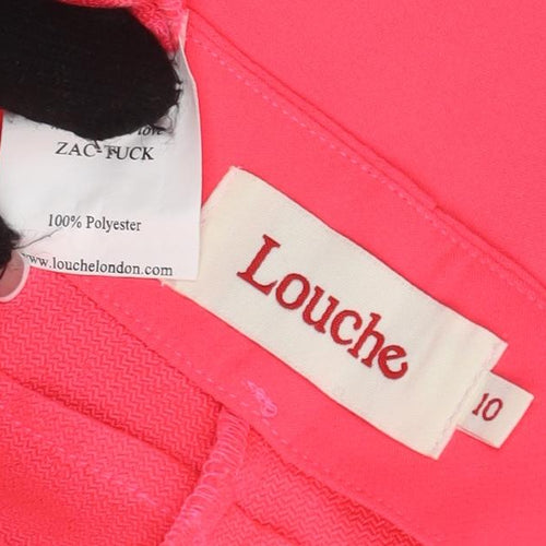 Louche Women's Pink Trousers Size 10